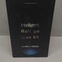 Roll on Wax Kit, Smart Wax Roller Kit with Automatic Cooling System, No Burns, Safe and Easy Waxing Kit for Women and Man at Home, 2 Waxing Cartridges & 50 Waxing Strips Included. (Lavender)