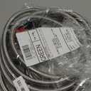 15FT High Pressure Propane Regulator Hose with Gauge, 0~30PSI Adjustable Propane Tank Regulator, Stainless Steel, Fit for Turkey FryerFish FryerPropane BurnerFire Pit, Forge, and More