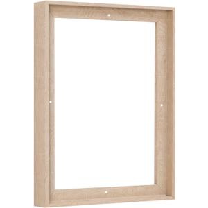 Pixy Canvas Floater Frame 20x24 for 1.5 inch Deep Canvas Paintings/Canvas Prints/Wood Canvas Panels/Wall Art/Wall Decor/Home Decor/Artwork (Nordic White Oak, 20 x 24 inch, Portrait)
