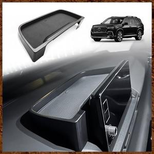 Muslogy for 2025 2024 2023 Pilot Dash Storage Tray Insert Behind Screen Center Console Organizer Interior Accessories Compatible with Honda Pilot 2023-2025 Sport EX-L TrailSport Touring Elite(Black)