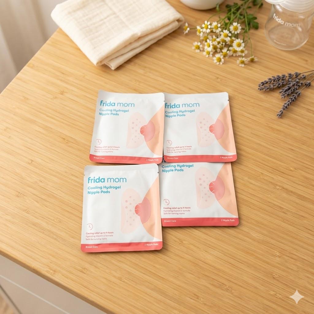 Frida Mom 4Pack  Cooling Hydrogel Nipple Pads