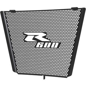 YUANQIAN Motorcycle Radiator Grille Guard Cover Compatible With GSXR 600 2006-2024 GSX R 600 2006-2024-Black
