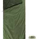 Naturehike Lightweight Compact Sleeping Bag, 59℉/32℉ Envelope Ultralight Backpacking Sleeping Bag Portable, Waterproof with Compression Sack for Cold&Warm, Camping, Traveling, Hiking, XL