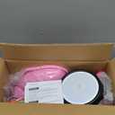 Liberry Toddler Tricycle Age 2 3 4 Years Old, Kids Trike with Light Up Wheels, Removable Pedal and Basket, 3 Wheel Bike Outdoor Indoor Riding Toy Christmas Gift for Girls Boys, Pink