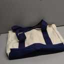 Canvas Tote Bag Casual Multi pockets Handbags Large Capacity Shopping Shoulder Bag with Pocket Bags Work Purses