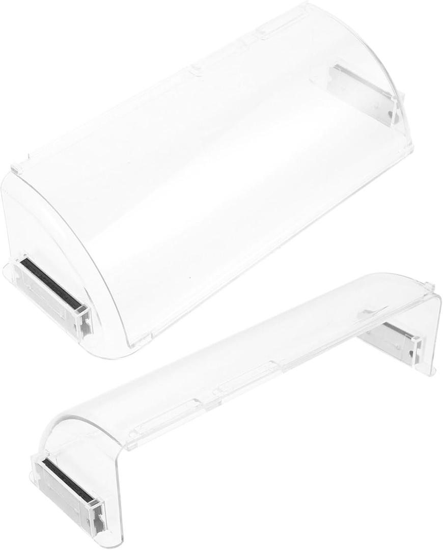 2pcs Adjustable Air Conditioner Deflector Airflow Guide for Optimal Comfort Multi-Angle Control Material for Home Use