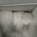 MADIZZ Pack of 2 Thick Plush Faux Wool Throw Pillow Covers Soft Boho Throw Pillows Luxurious Cushion Covers for Couch Sofa Bedroom Living Room Home Decor 22x22 Inch, White Taupe