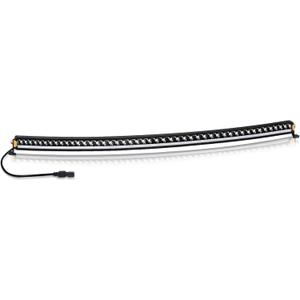 LIGHTFOX 50inch LED Light Bar Curved with DT Connector Single Row Spot Flood Beam 190W 22,000LM Offroad Light Bars, Waterproof Grille Mount Driving Light for UTV ATV SUV Truck Boat IP68