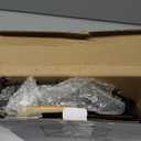 2 Tier Corner Fruit Basket for Kitchen Counter with Banana Hangers, Detachable Fruit Bowl with Wooden Handle, Metal Corner Rack for Fruit and Vegetable Storage, Kitchen Countertop Organizer