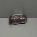 Smiry Soft Chenille Bathroom Toilet Lid Cover, Machine Washable Covers, 17.5x15, Fits Most Round, Elongated and Oblong Lids, Accessories Decor, Brown