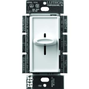 Lutron Skylark 1.5-Amp Single-Pole 3-Speed Fan Control, SFSQ-FH-WH, White Lutron Skylark 1.5-Amp Single-Pole 3-Speed Fan Control, SFSQ-FH-WH, White