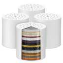 4 Pack 20 Stage Shower Filter Replacement Cartridge High Output Universal Shower Head Filter Refill for Hard Water Reduces Chlorine Compatible with Any Similar Design by Cenipar