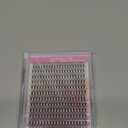 Individual Lashes Large Tray D Curl Lash Clusters 10D 20D 30D 40D Individual Lash Extensions Cluster Lashes Lash Extension Supplies Eyelash Clusters (20D-0.07D, 13mm)