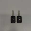 2 PCS Key Fob Replacement Fits for Mitsubishi Lancer 2007-2017 / Outlander 2007-2020 / Outlander Sport 2011-2024 Keyless Remote Control Key Replacement 3 Button FCC ID: OUCJ166N