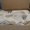 Blissful Diary Baby Play Mats for Floor, 71x59 Inch Extra Thicker & Large Soft Cushioning Foam Playmats for Babies and Toddlers, Foldable Washable Baby Crawling Mat for Playpen, Earth Tones Design