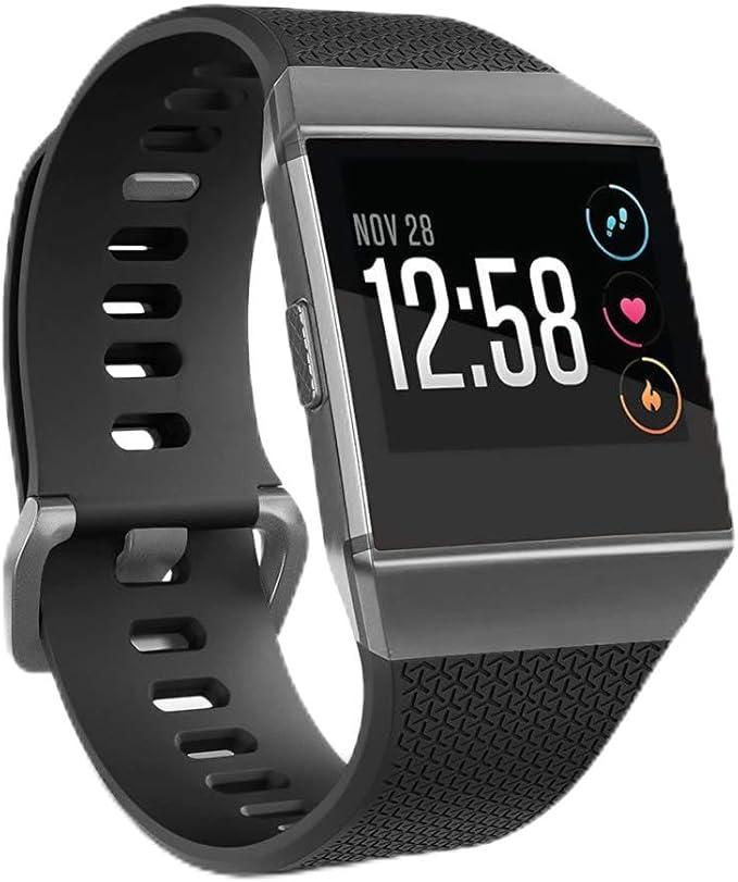 AIUNIT Compatible Ionic Bands for Men Women Large Small, Replacement Strap Sport Accessory Wristband with Original Design for Ionic Smart Watch Small