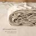 Bare Home 100% Organic Cotton Jersey Fitted Sheet - Queen Size - Ultra Soft - Deep Pocket Fitted Sheet - 100% Cotton - Ring Spun Yarns (Queen, Sand)
