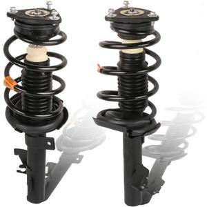 MOSTPLUS 2x Front Complete Strut Spring 172263 172264 Compatible for 04-13 Mazda 3 06-10 MAZDA 5 (Set of 2)