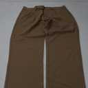 PJ PAUL JONES Mens Dress Pants Vintage Pleated Tapered Cropped Trousers Extended Waist Dress Pant Casual Slacks (Medium, Brown)