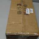 ASGYISA 8-Light Gold Candle Chandeliers Modern Farmhouse Ceiling Light Fixture Industrial Lighting for Dining Room Living Room Bedroom Kitchen Island Foyer