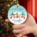 2 x Friends Christmas Ornaments 2025, Friendship Ornaments for Friends, Bestie Gifts for Women, Sister, Ceramic Ornament for Christmas Decoration, BFF Ornaments for Home Decor