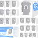 20 Pack Vacuum Bags for iRobot Roomba i7 i7+ i8 i8+ i3 i3+ i4 i4+ i6 i6+ j7 j7+ s9 s9+, s9plus, I & S & J Series Clean Base Automatic Dirt Disposal Bags