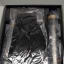 5 in 1 Hair Styler & Hair Dryer Brush, Low-Speed Negative Ionic Air Styler Drying, Multi Hair Styler, Professional Blow Dryer Brush for Curling Volumizing Straightening Styling(Gray Gold)