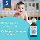 LOVEBUG Award Winning USDA Organic Probiotic for Infants & Babies 0-12 Months | Helps w/Colic, Reflux, Diarrhea, Constipation & Gas | Multi-Strain 5 Billion CFU | Liquid Drops (60 Days Supply) - 20ml