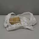 CarryUp Under Desk Cable Tray, No Drill Wire Management Clamp, Computer Cord Organizer, Cable Hider & Holder, Cord Keepers for Home Office Organization, Powder Coated Metal, Dorm Essentialss - Cream