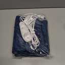 Ambershine 19''x24'' Weighted Neck & Shoulder Heating Pad, 2.5lbs with 12 Temperature Settings& 4 Auto-Off Timers, Pain Relief for Neck/Shoulder/Back, Christmas Gifts for Women Men Mom Dad(Light Blue)