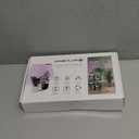 KINGPLUS Grow Lights with Stand, Full Spectrum Growing Light for Indoor Plants, 120 LEDs, 4 Dimmable Levels, Timer 4/8/12h, 1260inches Height Adjustable,18w, Ideal for Desk Small Plants