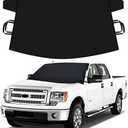 Autovir Truck Windshield Cover for Ice and Snow | SUV Snow Cover - Frost Cover Gives Protection from Snow and Ice | Car Cover for Snow | Winter Car Accessories | X-Large 72" x 43"