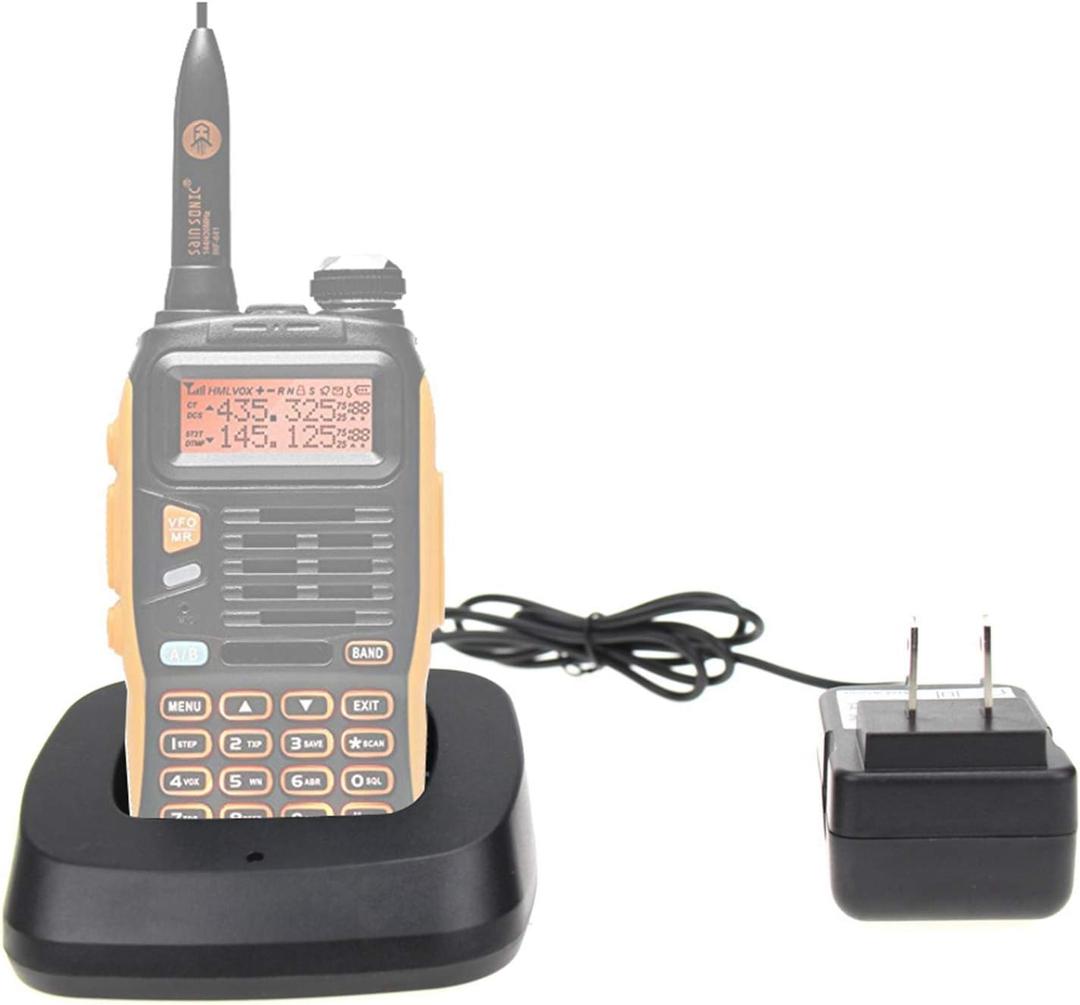 Walike Talkie Charger Station for GT-3 GT-3TP GT3 GT3TP >-3 Mark-II III Two Way Radio Battery Charging Base(Original)