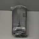 LOUTYTUO Seat Cushion Pillow,100% Memory Foam and Washable Cover,for Office Chair,Car Seat and Wheelchair,Tailbone & Sciatica & Back Pain Relief (Gray)