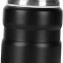 Qianly Flasks for Hot Cold Food Lunch Box Container Vacuum Insulated Water Bottle for Cold Drink, Black