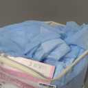 Tulle Tablecloth Table Skirt for 6/8 Foot Rectangle Tables Table Covers with Ruffle Tutu Table Skirt for Wedding Reception Party Birthday, Baby Blue, 4 Pack, 6ft Table Cloth