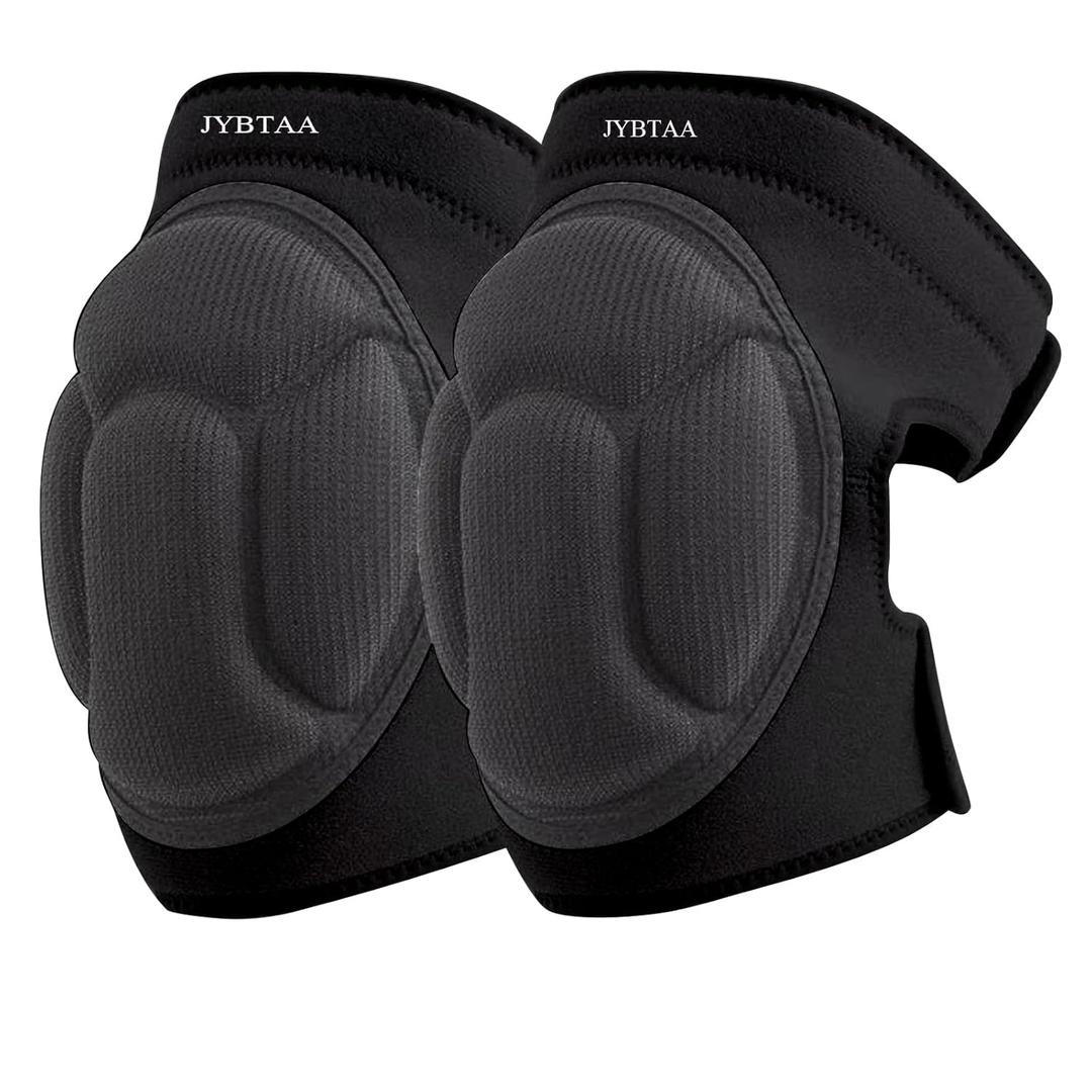 Men/Women Knee Pads For Cleaning, Work, Mechanic, Floors,With Soft Foam Kneepads Perfect For Kneeling for Gardening and Housework,Painter,Housekeeping,Weeding/Planting,Photographe.Black L (1 Pair)