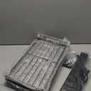 Power Tool Organizer Wall Mount with Charging Station,Tool Storage Rack with 8 Outlet Power Strip,Heavy Duty Metal Battery Utility Rack with 4 Cordless Drill Holder 6.56 Ft Cord for Garage (Black)