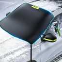 Nmoiss-3-in-1 Windshield Snow Cover for Ice & Snow Frost  600D Heavy Cover & Ice Scraper Complete Winter Protection with 360 Windproof Design and Multi-Layer Winter Car Kit for Cars, Trucks, SUVs (Medium)