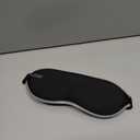 MZOO Luxury Sleep Eye Mask for Side Sleeper Men Women, Zero Eye Pressure 3D Sleeping Mask, Light Blocking Patented Design Night Blindfold, Soft Eye Shade Cover for Travel, Black