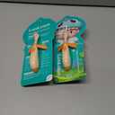 2 x Kids Toothbrushes 2 Pack,Soft Bristle Toothbrushes for Baby 1-3 Years Old Cute Dinosaur Toothbrush for Toddlers Baby's First Training Toothbrush Anti-Strike Throat Not Easy to Shed Bristles