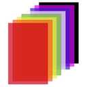 8 Pack Colored Acrylic Sheets 8 X 12 Inch, Translucent Cast Acrylic Sheet Plexiglass Sheet 1/8 Inch Thick Acrylic Panel Colored Plastic Sheets for Art Crafts Painting DIY Display, 8 Colors