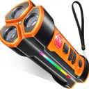 Dog Bark Deterrent Devices 2024 Release Anti Barking Device for Dogs Barking Silencer in 55FT Indoor Outdoor 3X Head Anti Bark Device with Flashlight &Party Flashlight Portable Training Tool (CLASSIC)