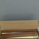 D-werack Coffee Station Organizer, Bamboo Mug Holder Countertop, Kitchen Counter Shelf for Tea Coffee Bar Accessories, Matcha Stand, Cup Display, Condiment Storage Rack, 2 Tier, Brown (16.5in)