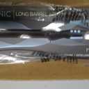 Bio Ionic Long Barrel Curling Iron with Moisture Heat Technology & NanoIonic MX Versatile Curling Wand - 1 Inch (Classic Curls), Black