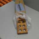 Wooden Egg Holder Countertop, Stackable Wooden Egg Storage & Organizer, 2-Tier /24-Hole Farmhouse Eggs Rack Wood with Handle for Fresh Eggs to Store Chicken/Duck/Quail/Turkey/Easter Egg