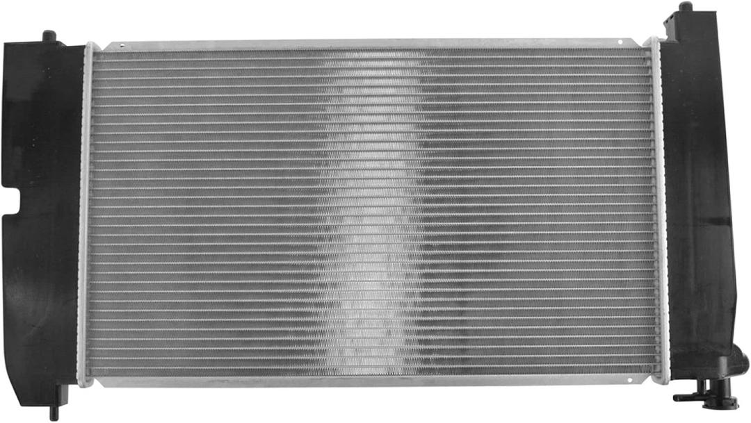 TRQ Radiator Assembly Aluminum Core Compatible with 03-08 Pontiac Vibe Toyota Corolla Matrix CU2428 GM3010414