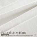 90 Inches Long Linen Curtains 60 Inch Width Pinch Pleated 90 Inch Length for Living Room Bedroom Ivory Off White Semi Sheer Back Tab Hooks Rings Pinch Pleat Curtains for Patio Glass Door 1 Panel Beige White, 60"W x 90"L (Pack of 1)
