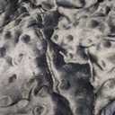 Mr. Sandman Weighted Blanket 7LBS 41 x 60 Inches, Minky Dots Heavy Blanket with Glass Beads, Soft and Cooling for School and Home, Navy Blue