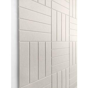 Felt Bulletin Board Tiles | Modern Cork Board Alternative | Large Cork Boards for Walls | Aesthetic Felt Wall Panels for Office & Home Decor | Pinboard & Photo Board (12-Pack) | Beige